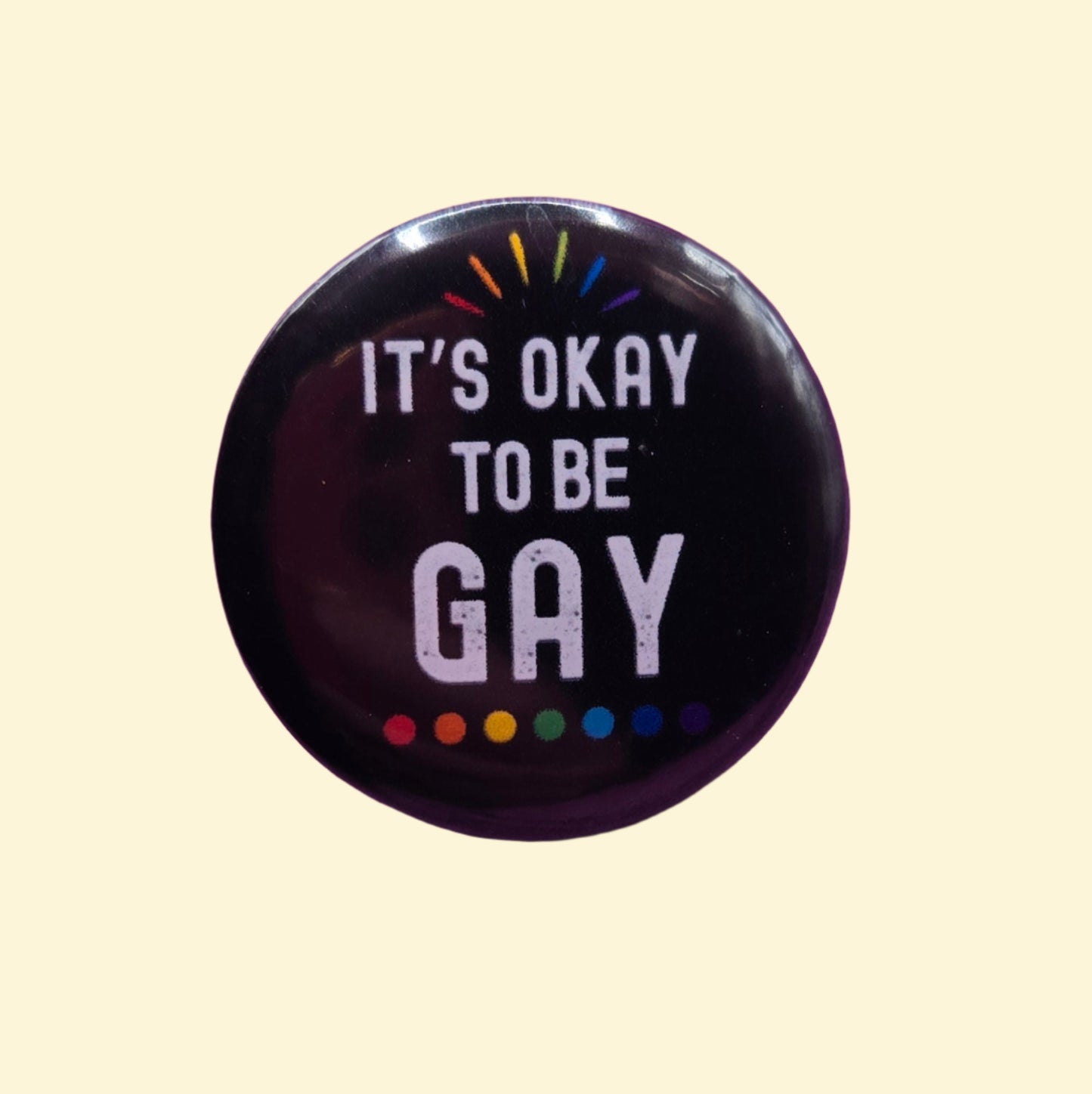 It’s Okay to be Gay Button