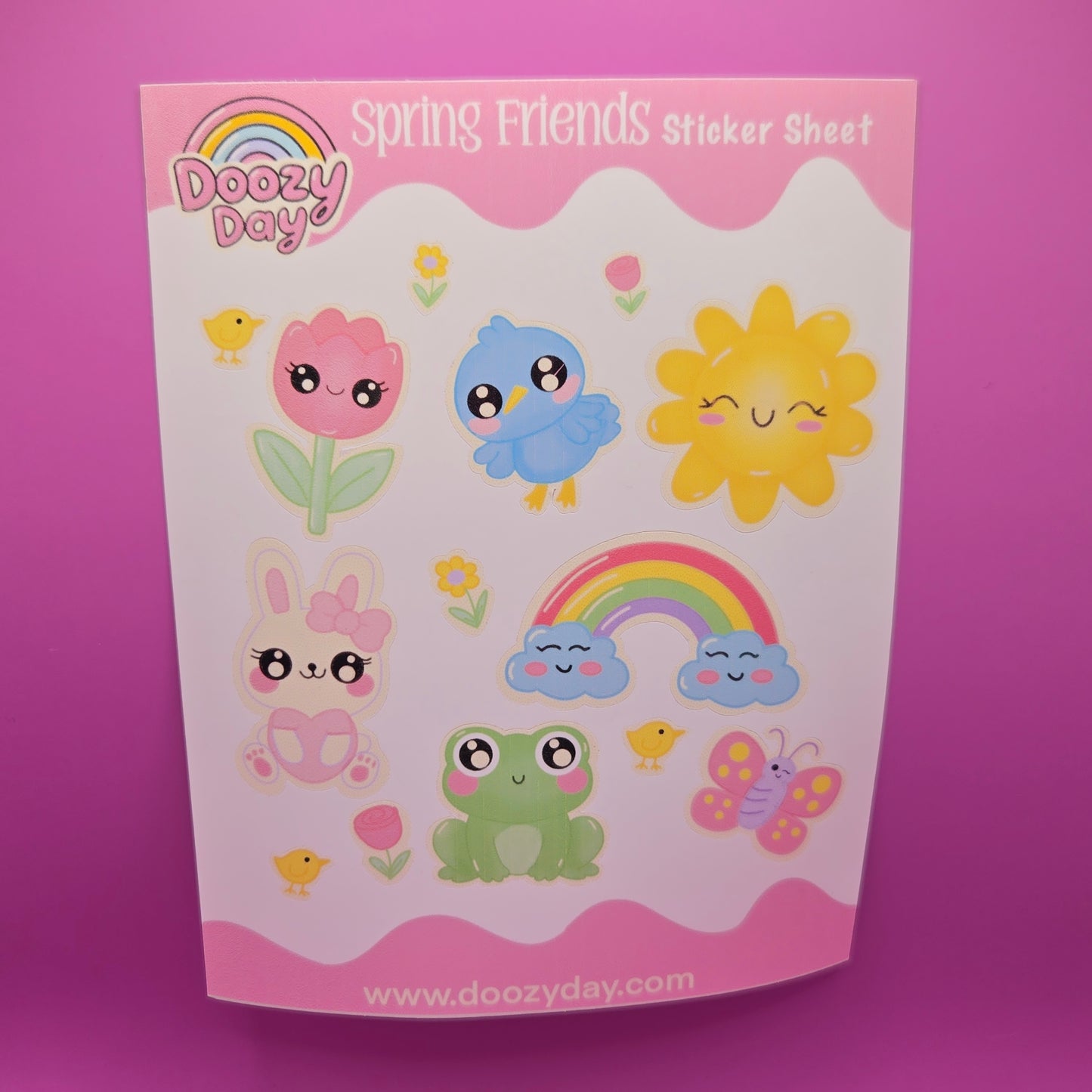 Spring Friends Sticker Sheet