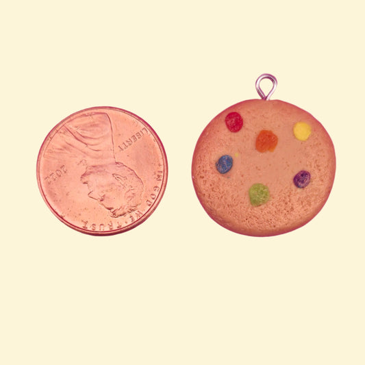 Rainbow Chip Cookie Charm