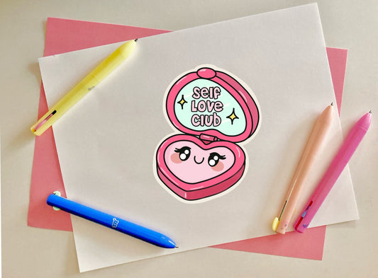 Self Love Club Sticker