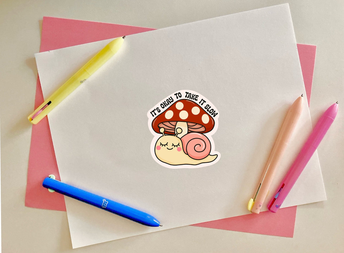 Okay to Take it Slow Sticker