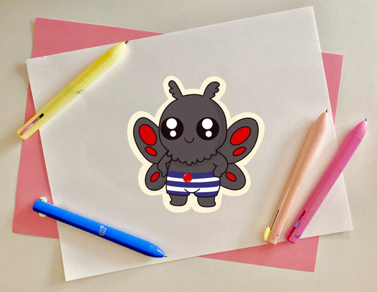 Swimsuit Mothman Sticker